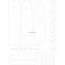 ORP Garland (WAK 10/2022-L) Elementy wycięte laserem ORP Garland (WAK 10/2022-L) Elementy wycięte laserem