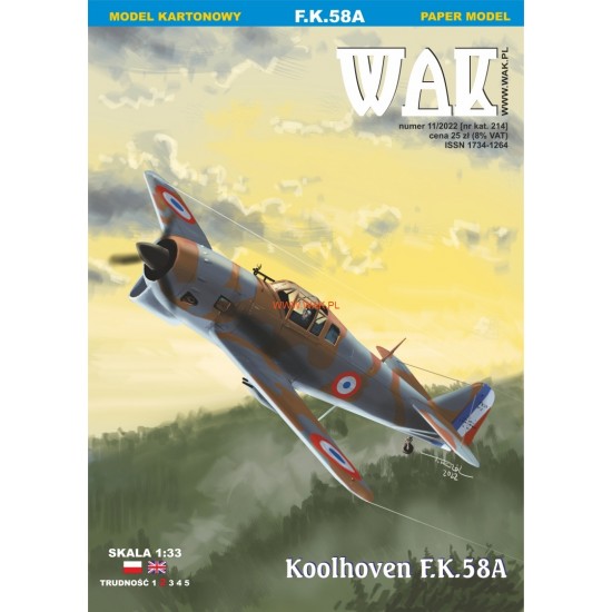 Koolhoven F.K.58a (WAK 11/2022)