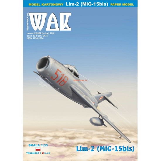 Lim-2 (MiG-15bis) (WAK 2/2022)
