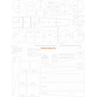 Ki-51 Sonia (WAK 4/2022) Elementy wycięte laserem Ki-51 Sonia (WAK 4/2022) Elementy wycięte laserem