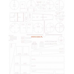 Ki-51 Sonia (WAK 4/2022) Elementy wycięte laserem Ki-51 Sonia (WAK 4/2022) Elementy wycięte laserem