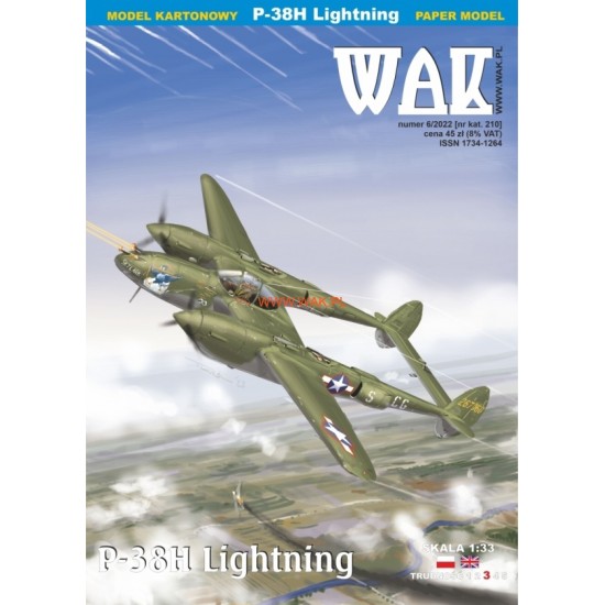 P-38H Lightning (WAK 6/2022) P-38H Lightning (WAK 6/2022)