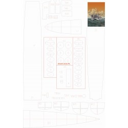 Mutsuki (WAK 10/2023) Elementy wycięte laserem Mutsuki (WAK 10/2023) Elementy wycięte laserem