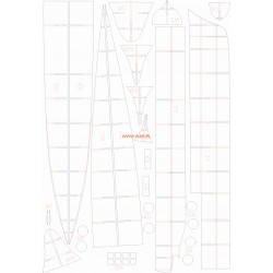 ORP Wicher (WAK 2/2023-L) Elementy wycięte laserem ORP Wicher (WAK 2/2023-L) Elementy wycięte laserem