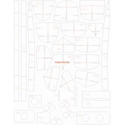 ORP Wicher (WAK 2/2023-L) Elementy wycięte laserem ORP Wicher (WAK 2/2023-L) Elementy wycięte laserem