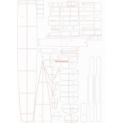 Torpedoboot T-13 (WAK 7-8/2023) Elementy wycięte laserem Torpedoboot T-13 (WAK 7-8/2023) Elementy wycięte laserem