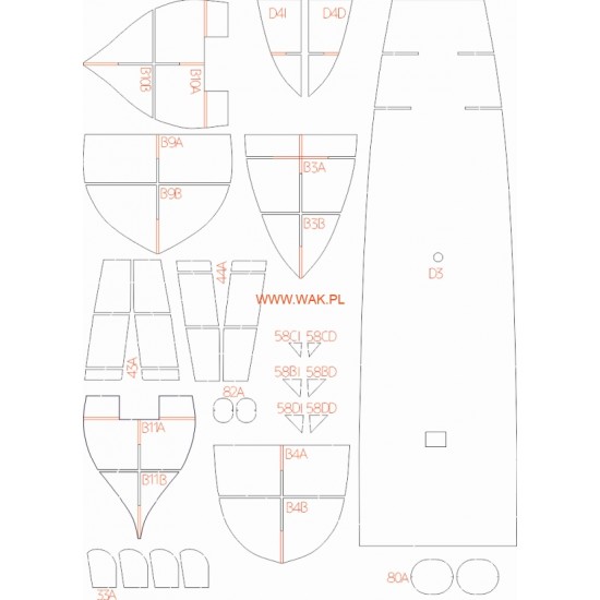 USS Baltimore (WAK 3/2024) Elementy wycięte laserem USS Baltimore (WAK 3/2024) Elementy wycięte laserem