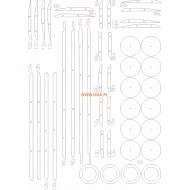 Salmson 2A2 (WAK 4/2024-L) Elementy wycięte laserem Salmson 2A2 (WAK 4/2024-L) Elementy wycięte laserem