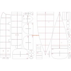 USS Texas (WAK 7/2024) Elementy wycięte laserem USS Texas (WAK 7/2024) Elementy wycięte laserem