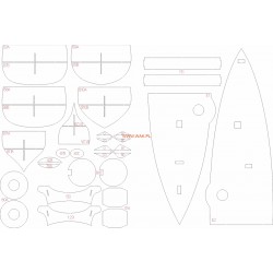 USS Texas (WAK 7/2024) Elementy wycięte laserem USS Texas (WAK 7/2024) Elementy wycięte laserem
