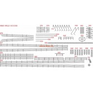 HMS Wild Goose (WAK 8/2024-L2) Elementy wycięte laserem - relingi, detale HMS Wild Goose (WAK 8/2024-L2) Elementy wycięte laserem - relingi, detale
