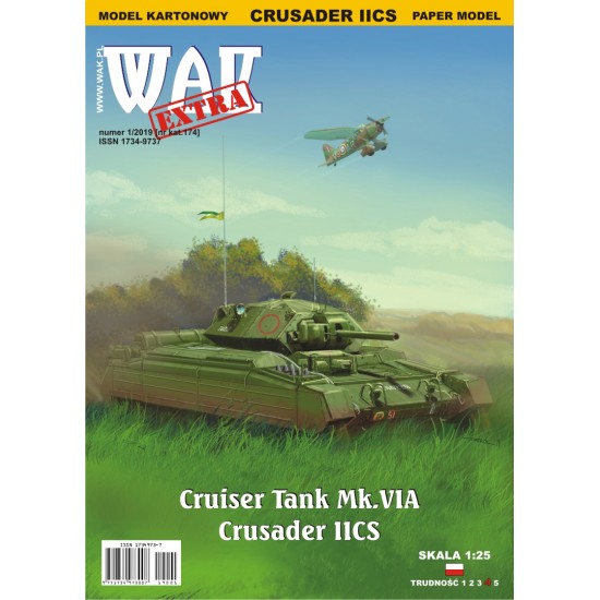 Cruiser Tank Mk. VIA Crusader IICS (WAK Extra 1/2019)