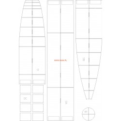 HMS Vanguard (WAK Extra 1/2020-L) Elementy wycięte laserem HMS Vanguard (WAK Extra 1/2020-L) Elementy wycięte laserem