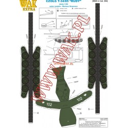 T-34/85 "Rudy" (WAK Extra 3-4/2021) T-34/85 "Rudy" (WAK Extra 3-4/2021)