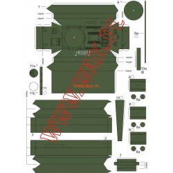 T-34/85 "Rudy" (WAK Extra 3-4/2021) T-34/85 "Rudy" (WAK Extra 3-4/2021)