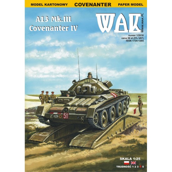 A13 Mk. III Covenanter IV (WAK 1/2016)
