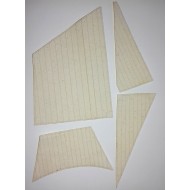 Grosse Jacht (WAK 11/2016-Z) Żagle wycięte laserem Grosse Jacht (WAK 11/2016-Z) Żagle wycięte laserem