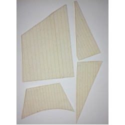 Grosse Jacht (WAK 11/2016-Z) Żagle wycięte laserem Grosse Jacht (WAK 11/2016-Z) Żagle wycięte laserem