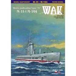 Okręty podwodne typu "M" M-35 i M-104 (WAK 2/2016) Okręty podwodne typu "M" M-35 i M-104 (WAK 2/2016)