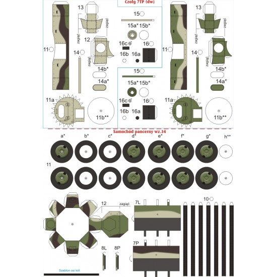 Polskie pojazdy Wz. 34 i 7TP (WAK 12/2017)
