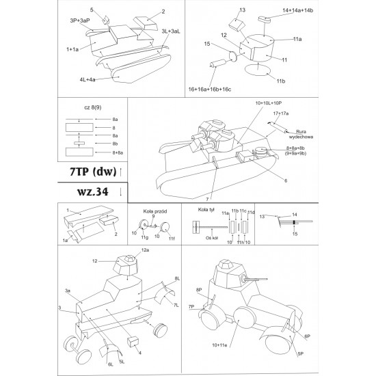 Polskie pojazdy Wz. 34 i 7TP (WAK 12/2017)