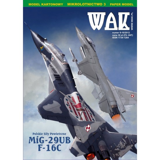 MiG 29UB & F-16C (WAK 9-10/2012)