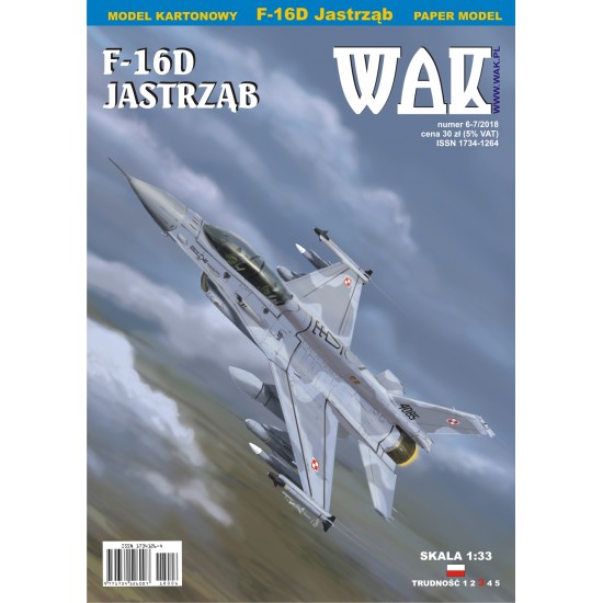 F-16D Jastrząb (WAK 6-7/2018)